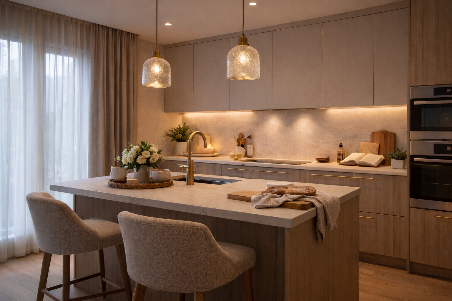 Minimalist modern kitchen design